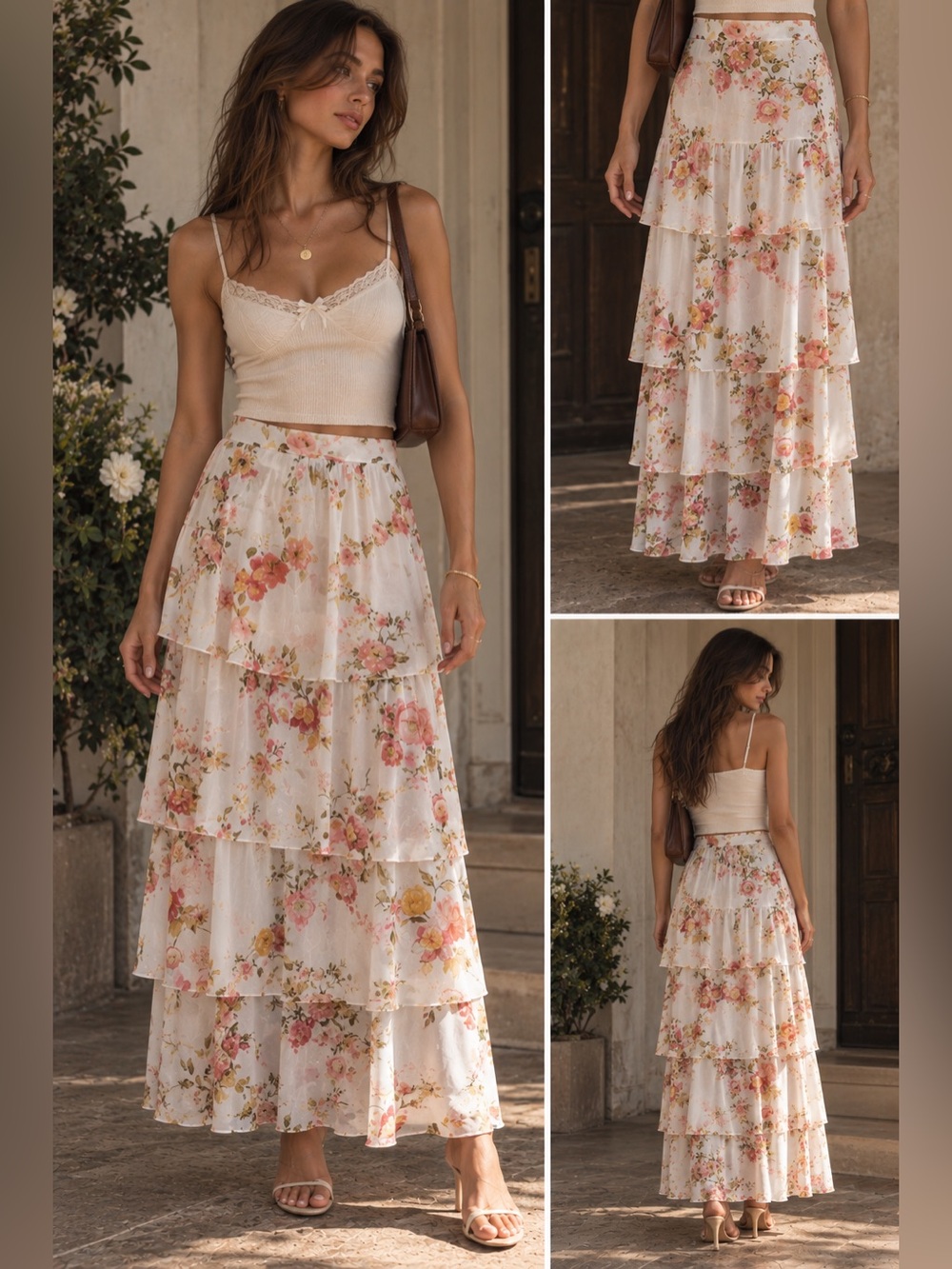 🩷 On-Trend FW2026🩷
Zara— Flowy 4-tier, Sheer, floral, hidden side zip, NWT